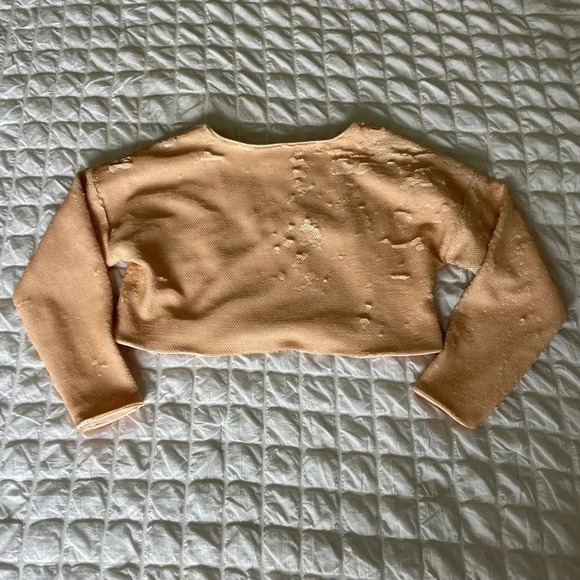 Lacademie Lacey sequin crop top - Picture 4 of 10